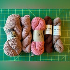 YARNN DESTASH / Pink Yarn Bundle
